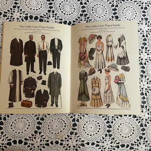 Vintage: Antique Lettie Lane Paper Dolls, Sheila Young,1981 - Picture 9 of 12
